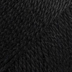 Alpaca uni colour czarny 8903