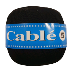 Kordonek Cable 5 Czarny 501