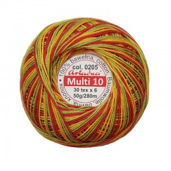 Kordonek Multi 10 ombre 205