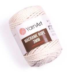 Macrame Rope 3mm ecru 752