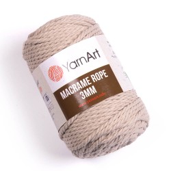 Macrame Rope 3mm beż 753