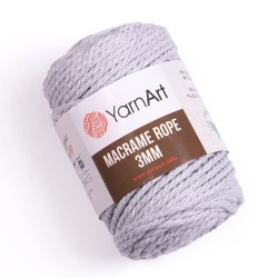 Macrame Rope 3mm szary 756