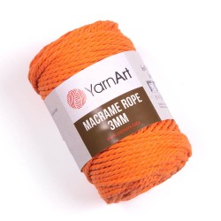 Macrame Rope 3mm oranż 770