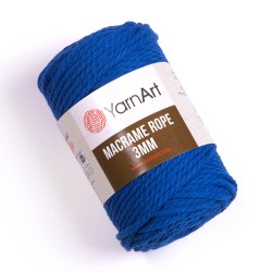 Macrame Rope 3mm niebieski 772