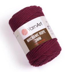 Macrame Rope 3mm bordo 781