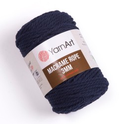 Macrame Rope 3mm granat 784