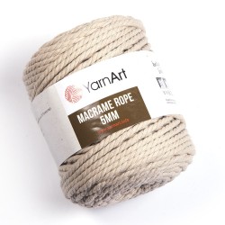 Macrame Rope 5mm beż 753