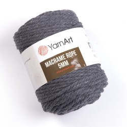 Macrame Rope 5mm szary 758