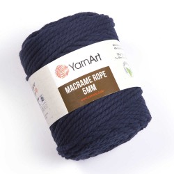 Macrame Rope 5mm granat 784