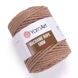 Macrame Rope 5mm brąz 788