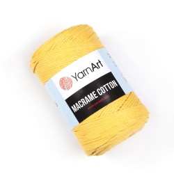 Macrame Cotton Żółty 764