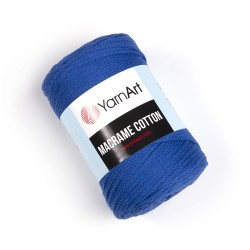 Macrame Cotton Niebieski 772