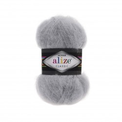 Mohair Classic szary 21