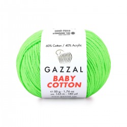 Baby Cotton Seledyn 3427