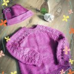 Sweterek i czapka dla dziecka z włóczki Merino GOld